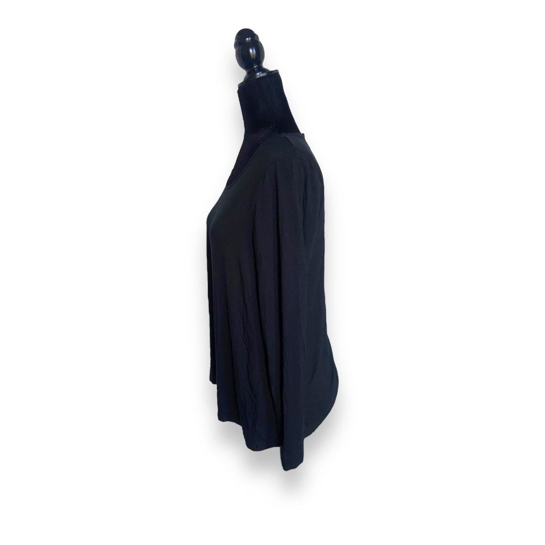 Other Soma Womens Top Sz M Black Scoop Neck Rayon Spandex Solid Size M / US 6-8 / IT 42-44 - 3 Thumbnail