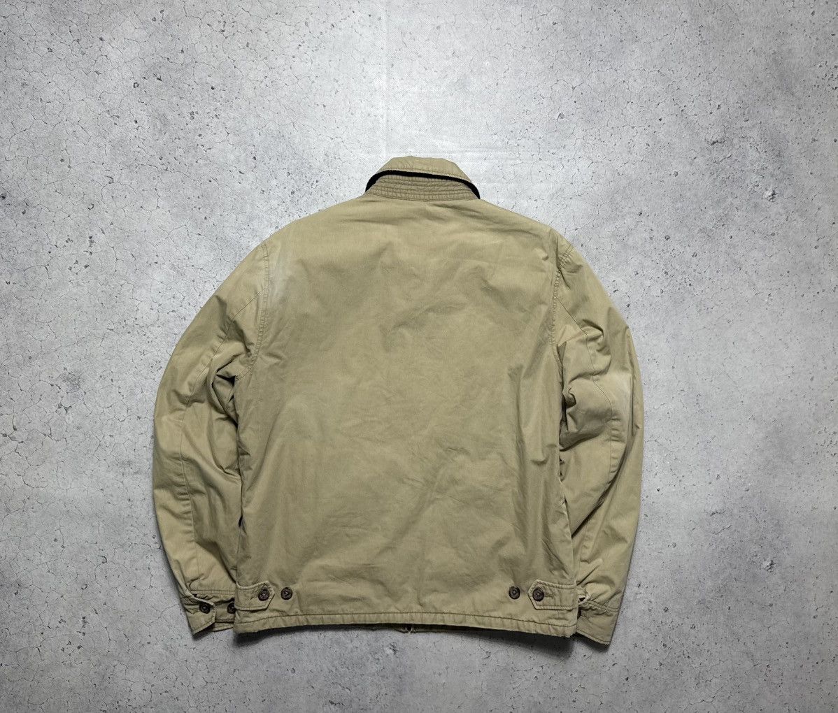 Polo Ralph Lauren Polo Ralph Lauren Beige Bomber Jacket Size M Size US M / EU 48-50 / 2 - 11 Thumbnail