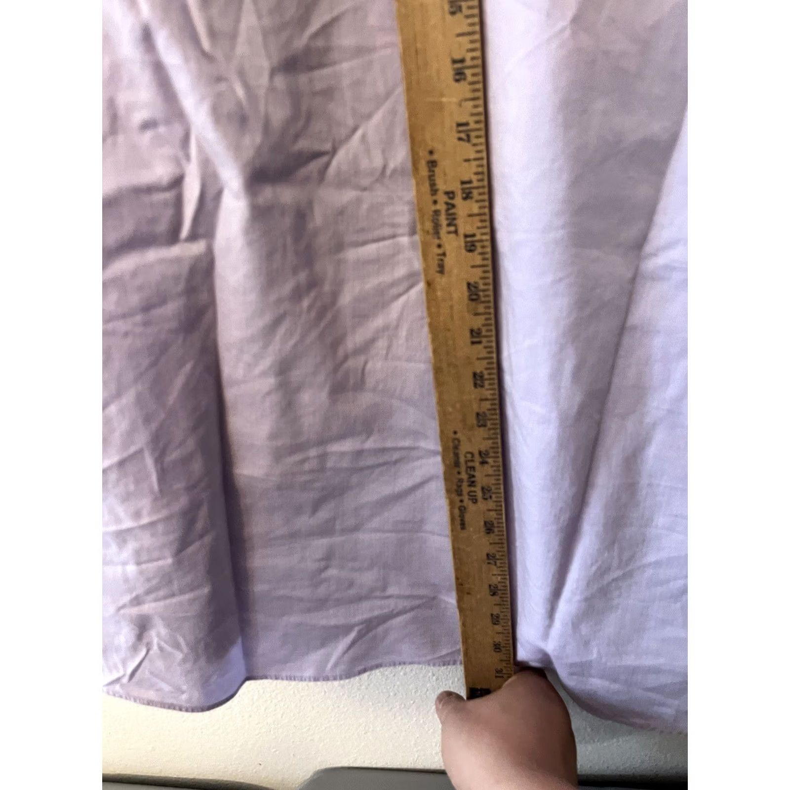 Calvin Klein Calvin Klein Collection Button-Down Shirt Mens L Purple Steel+ Reg Fit Stretch Cotton & Elastine 16.5 Long Sleeve Slim Casual Shirt Size US L / EU 52-54 / 3 - 4 Thumbnail