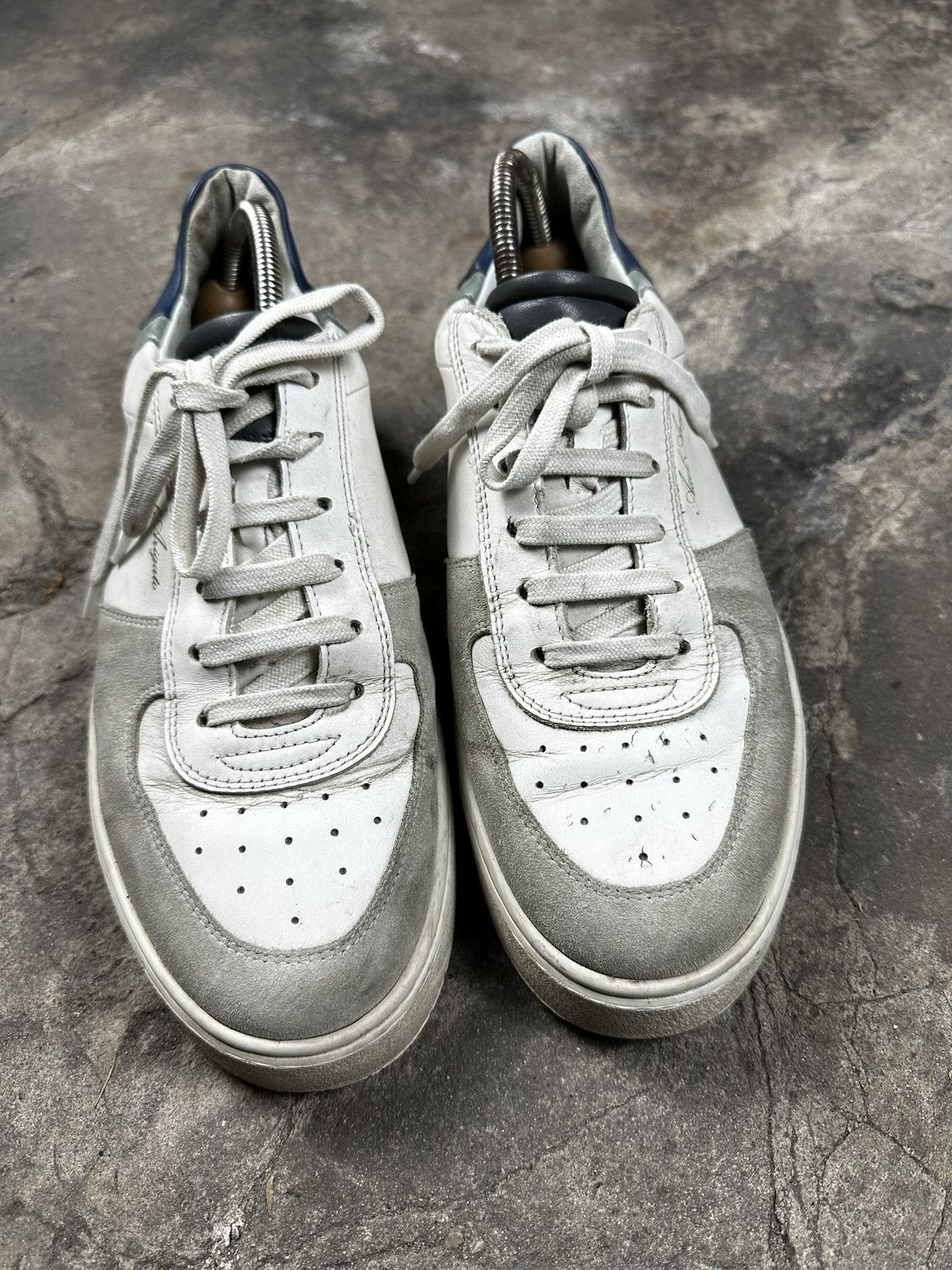 Axel Arigato Axel Arigato Low Leather Sneakers Size US 10.5 / EU 43-44 - 4 Thumbnail