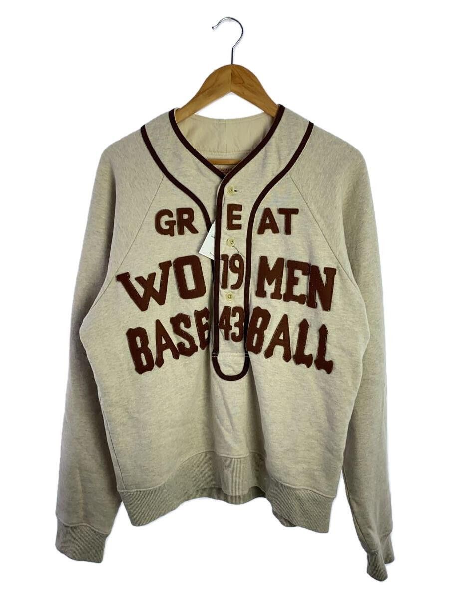 image of Kapital x Kapital Kountry Great Women Baseball Shirt in Beige, Men's (Size XL)