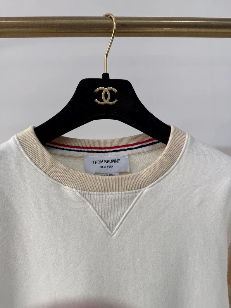 Thom Browne Thom Browne Yellow polychrome hoodie Size US XXS / EU 40 - 3 Thumbnail