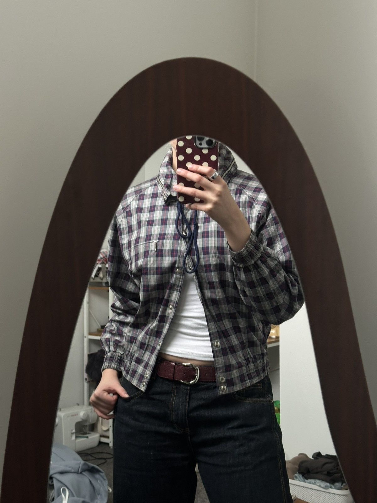 Christian Dior Monsieur Vintage 90s Christian Dior Sports Japan Plaid Cropped Jacket Size S / US 4 / IT 40 - 8 Thumbnail