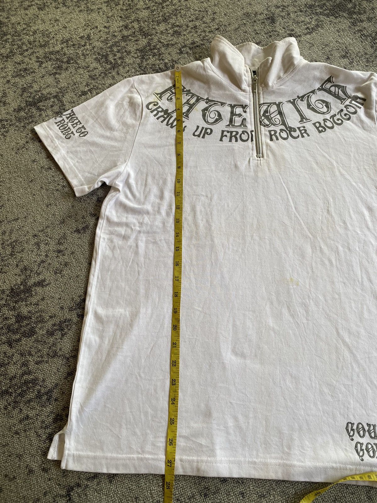 Hysteric Glamour × If Six Was Nine × Japanese Brand Y2k Euroyal skull ifsixwasnine zip tshirt Size US L / EU 52-54 / 3 - 10 Thumbnail