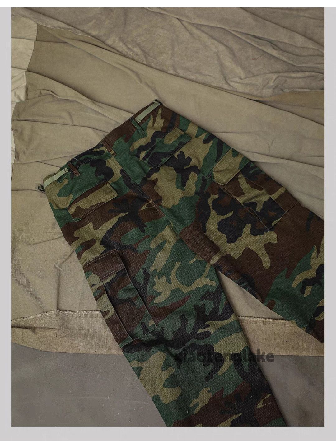 Designer × Vintage loose baggy outdoor sports utility military cargo pants Size US 32 / EU 48 - 5 Thumbnail