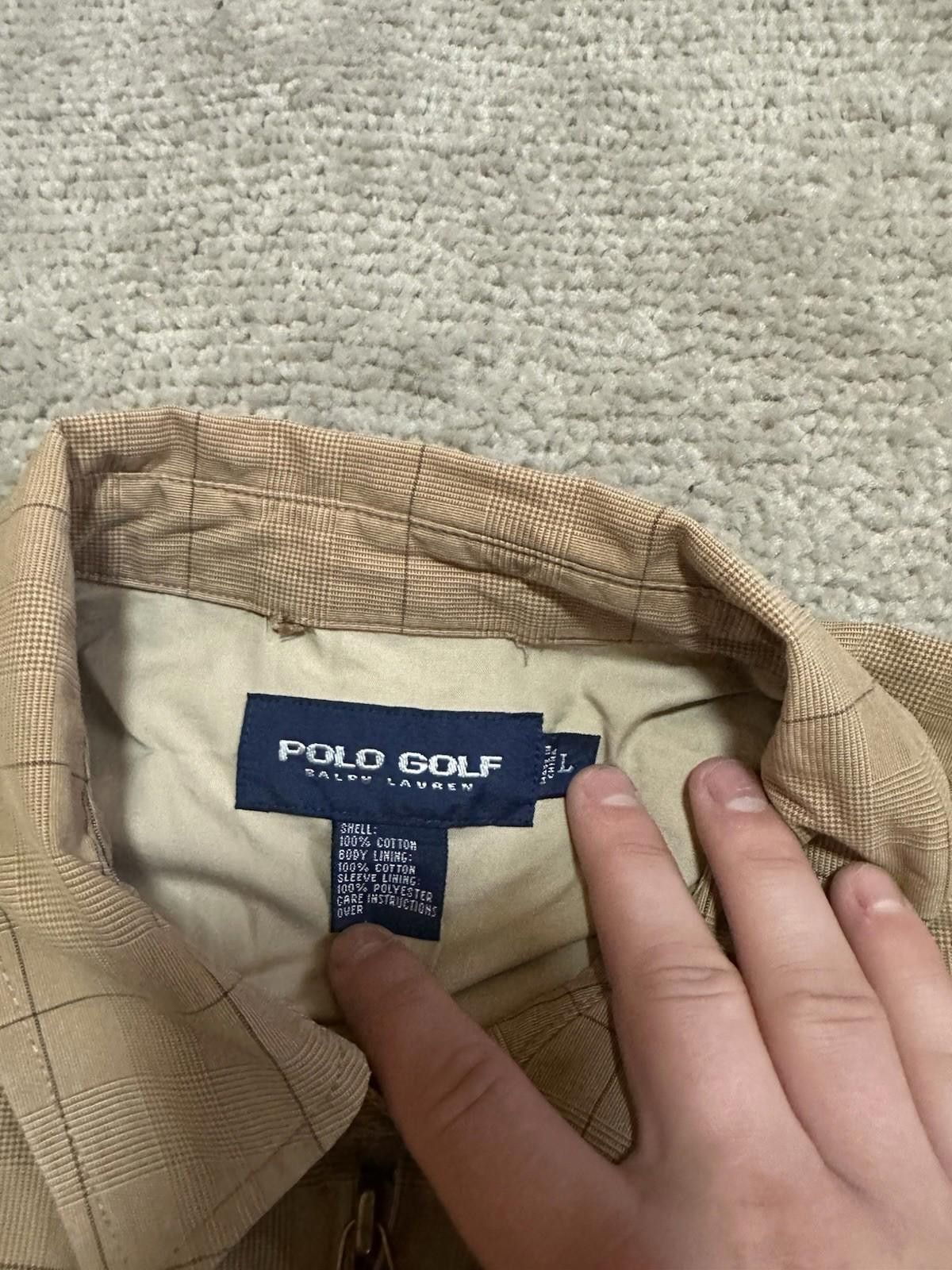 Polo Ralph Lauren Vintage Polo Ralph Lauren Gold Bomber Sz L Size US L / EU 52-54 / 3 - 7 Thumbnail