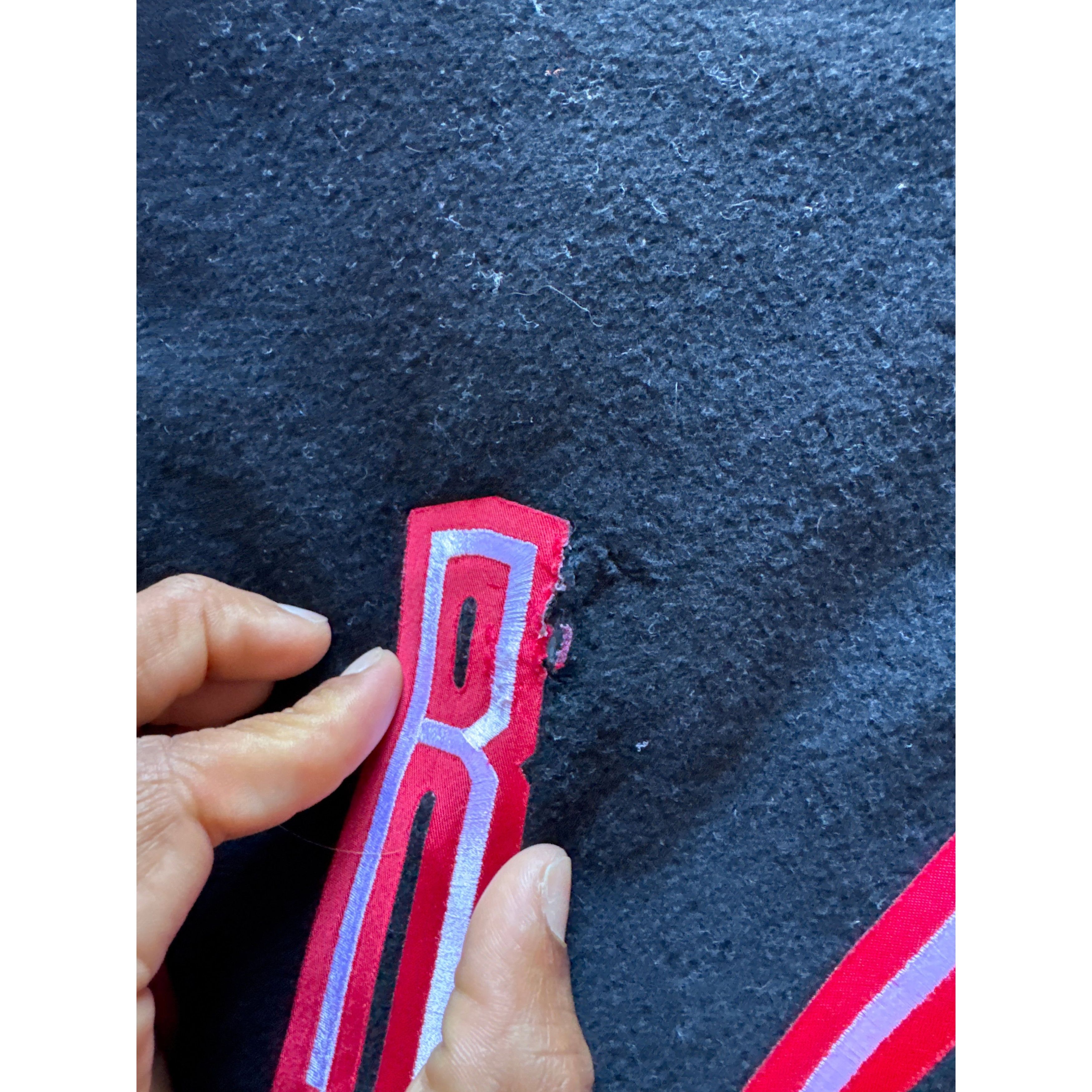 Other Vintage 90s Nike Force Basketball Snap Button Letterman Vars Size US XL / EU 56 / 4 - 8 Thumbnail