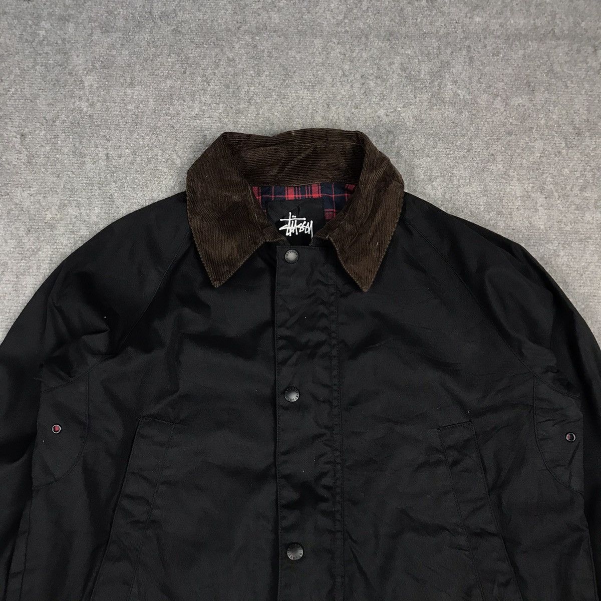 Stussy STUSSY BLACK JACKET COLLAR CORDUROY Size US M / EU 48-50 / 2 - 3 Thumbnail