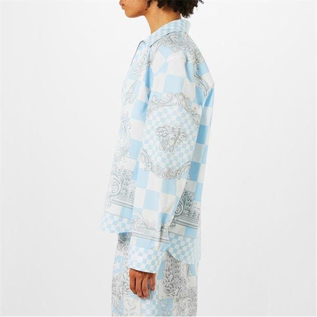 Versace o1g2r1mq0824 Shirts in Light Blue & White Size US L / EU 52-54 / 3 - 4 Thumbnail
