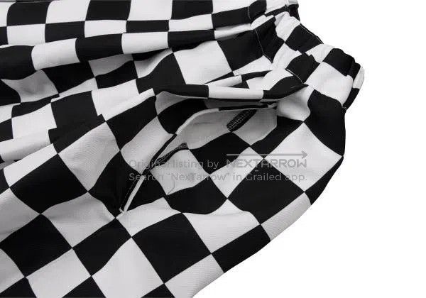 Comme des Garcons Comme Des Garcons size S Black and White Vintage Plaid Ple Size 23" - 6 Thumbnail