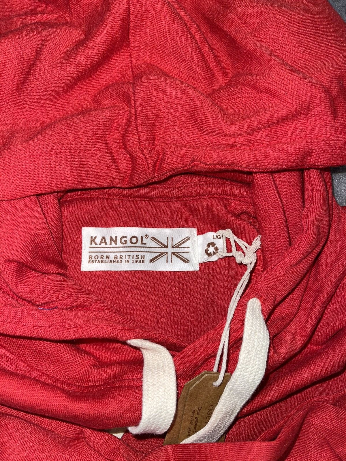 Kangol Kangol Men’s Red Pullover Hoodie Size L NWT Size US L / EU 52-54 / 3 - 5 Thumbnail