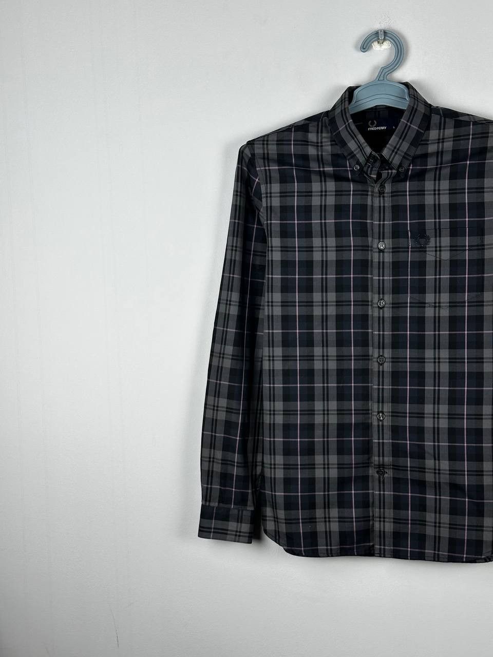 Fred Perry Fred Perry Plaid Check Green Shirt Long Sleeve Size US S / EU 44-46 / 1 - 3 Thumbnail