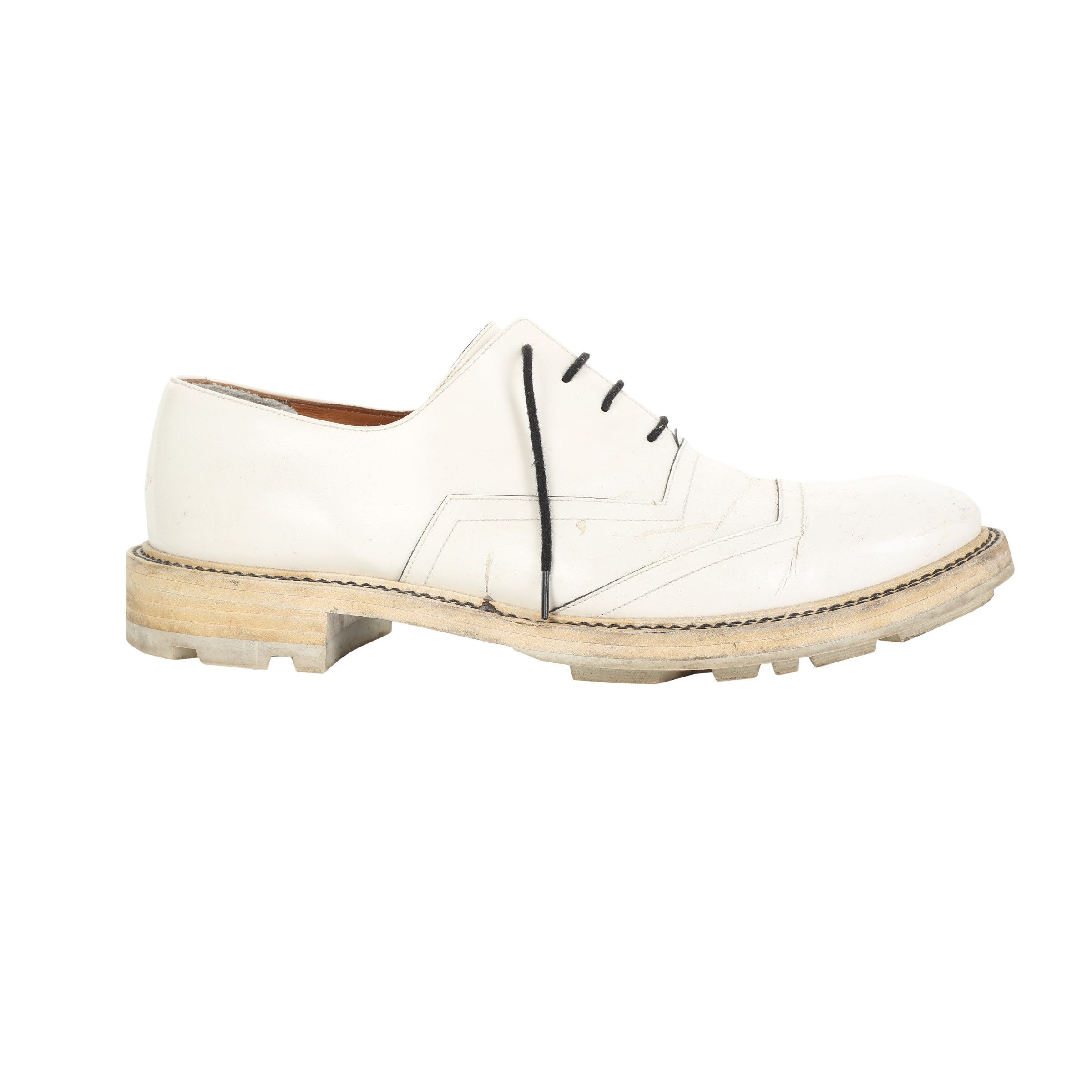 Jil Sander × Raf Simons Jil Sander Raf Simons Era Beige Derbies Size US 10 / EU 43 - 3 Thumbnail