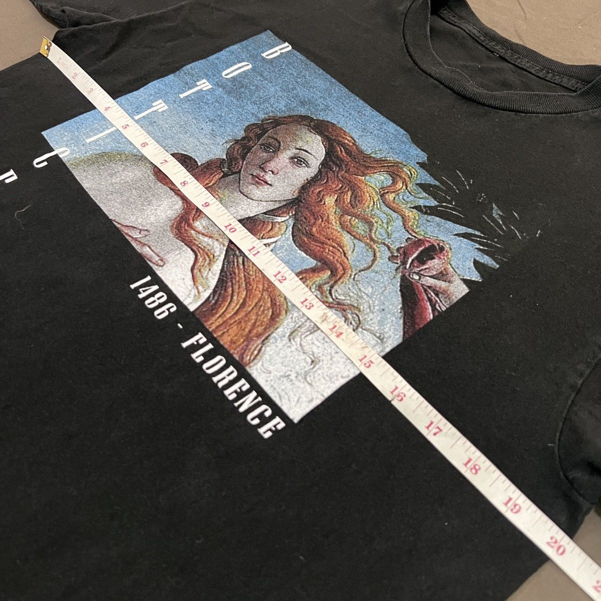 Vintage Vintage Birth of Venus Botticelli Tee Adobe Graphic Size US M / EU 48-50 / 2 - 5 Thumbnail