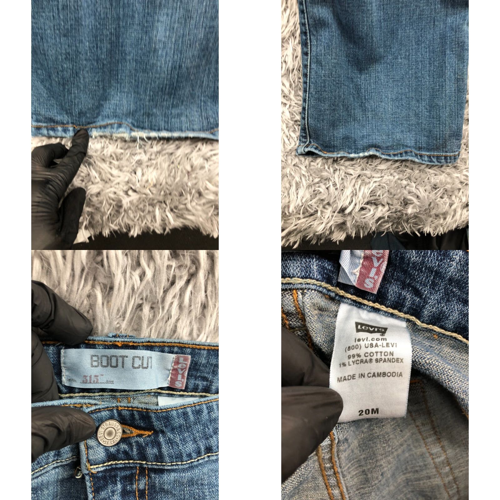 Levi's Levi's 515 Jeans Plus Size 20 Womens Bootcut Regular Size 42" / US 20 - 8 Thumbnail