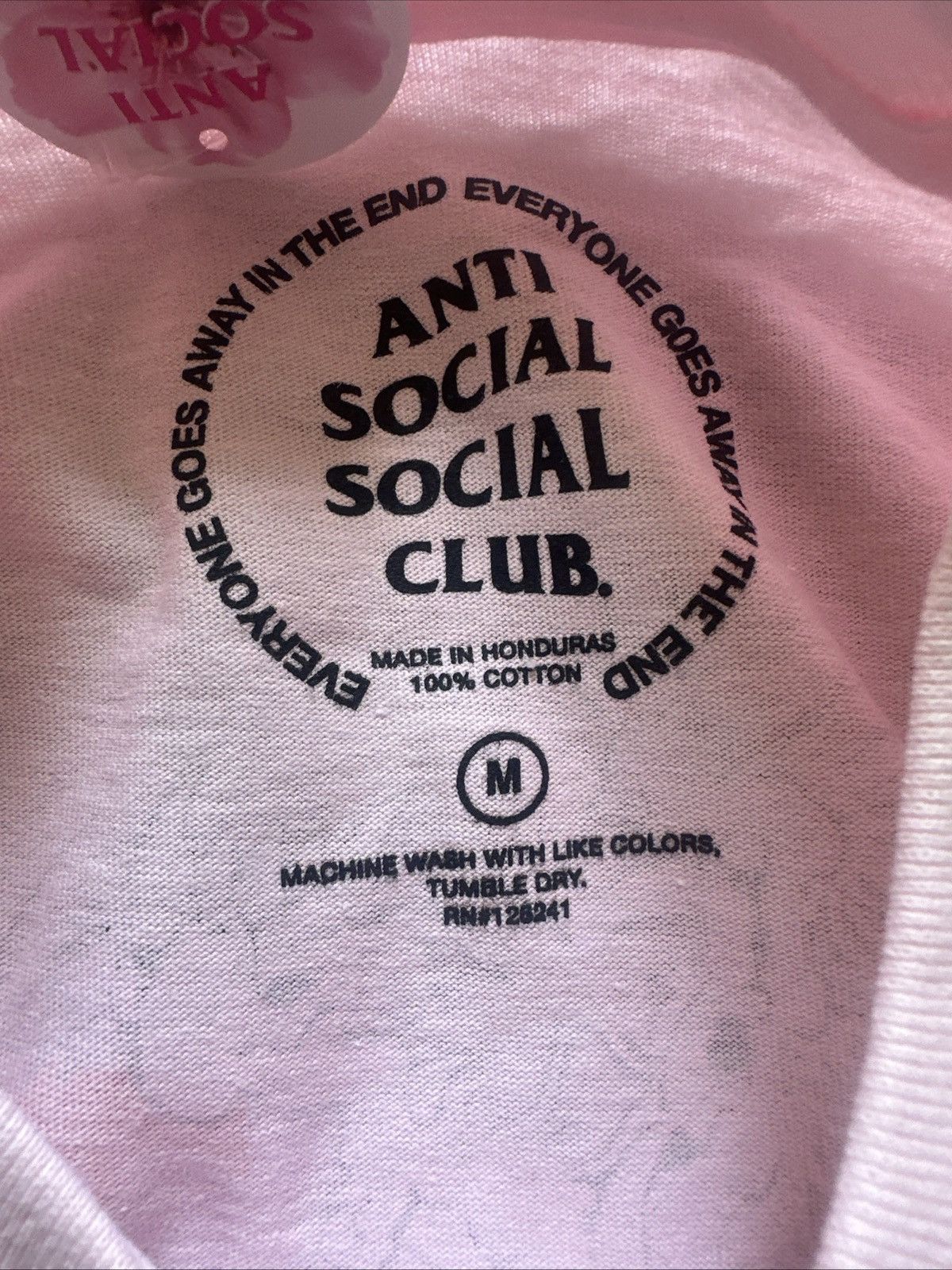 Anti Social Social Club Anti Social Social Club Double Dragon Tee Pink/Black Size M Size US M / EU 48-50 / 2 - 4 Thumbnail