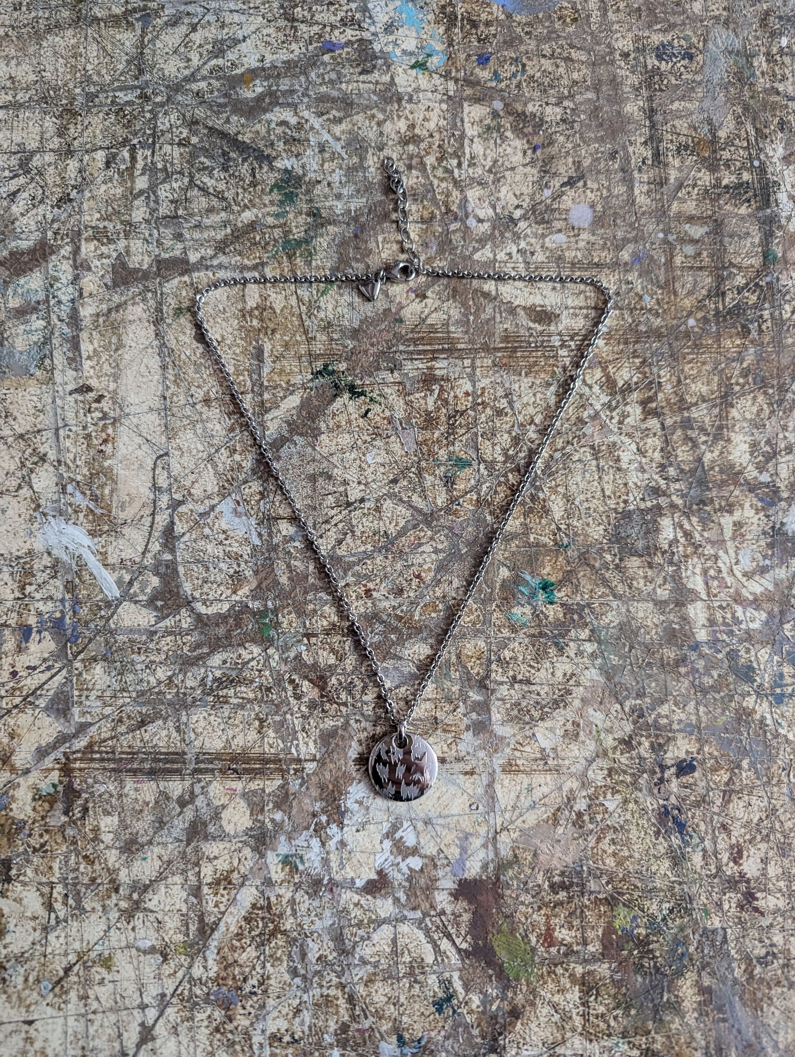 Thierry Mugler Set! 00s Thierry Mugler Scratch Stars Pendant Necklaces Size ONE SIZE - 7 Thumbnail