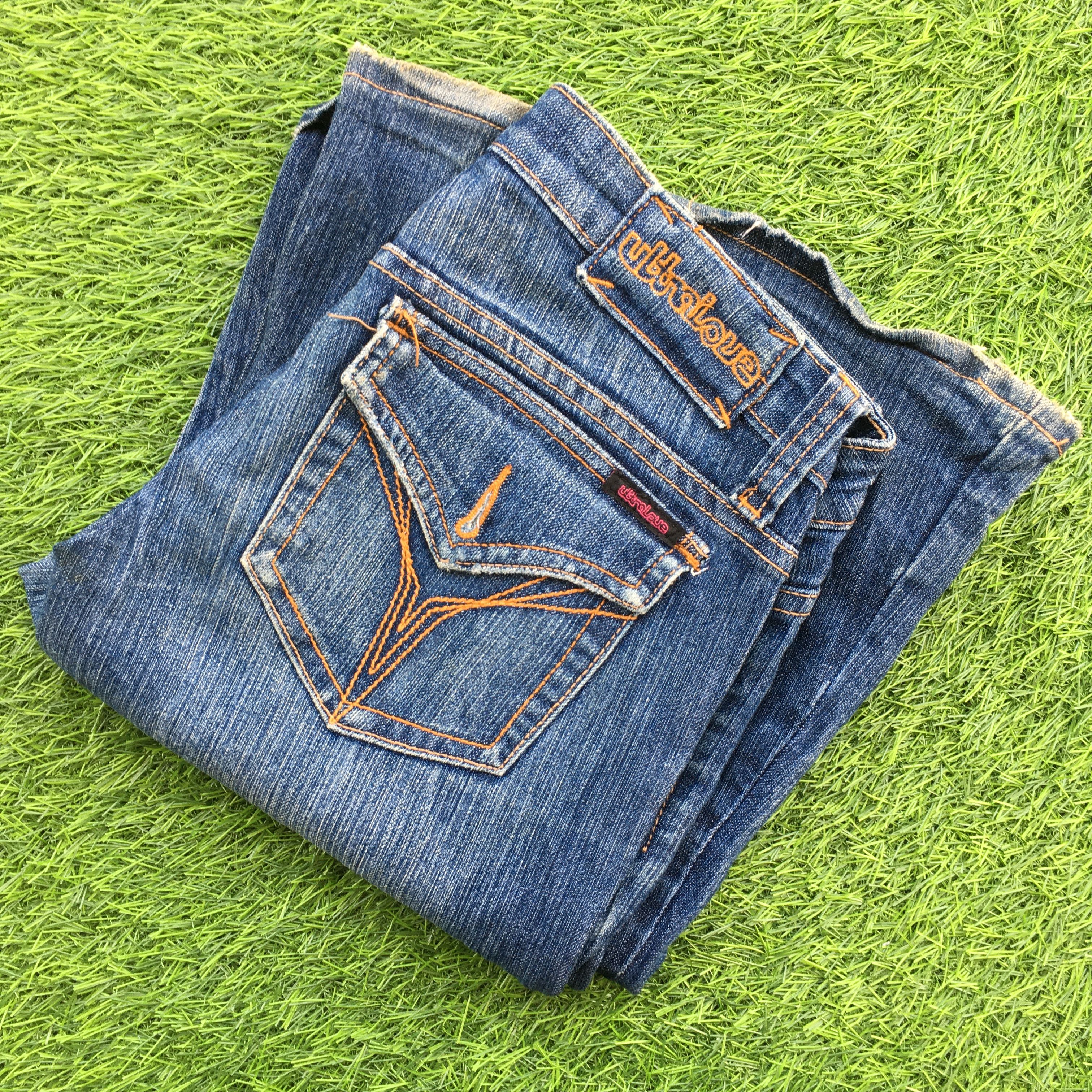 Japanese Brand Japanese Low Rise Boot Cut Jeans D-953 Size 26" / US 2 / IT 38 - 9 Thumbnail
