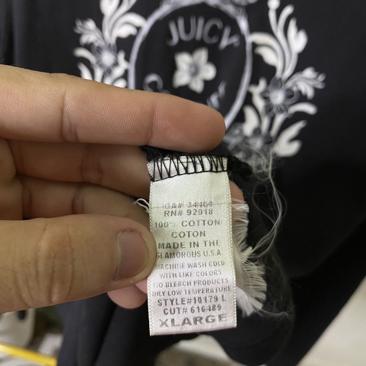 Juicy Couture Juicy Couture LS Tee Made in The Glamorous USA Size M / US 6-8 / IT 42-44 - 4 Thumbnail