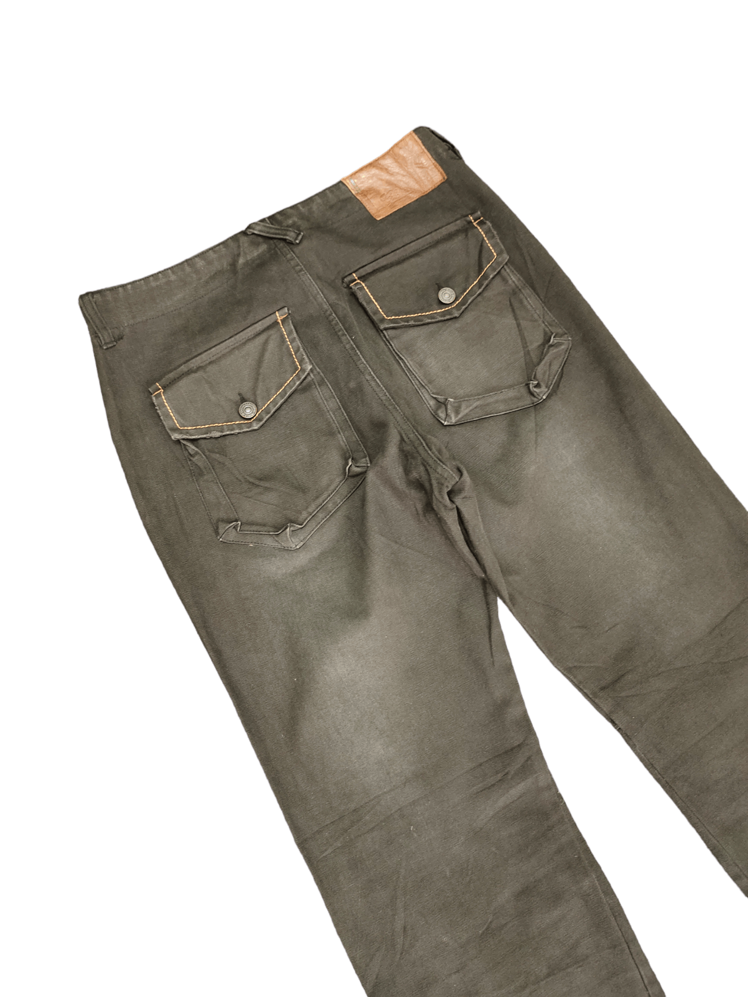Comme des Garcons × Undercover Global Work 3D Floating Pocket Fatigue Denim Pants Size US 31 - 10 Thumbnail