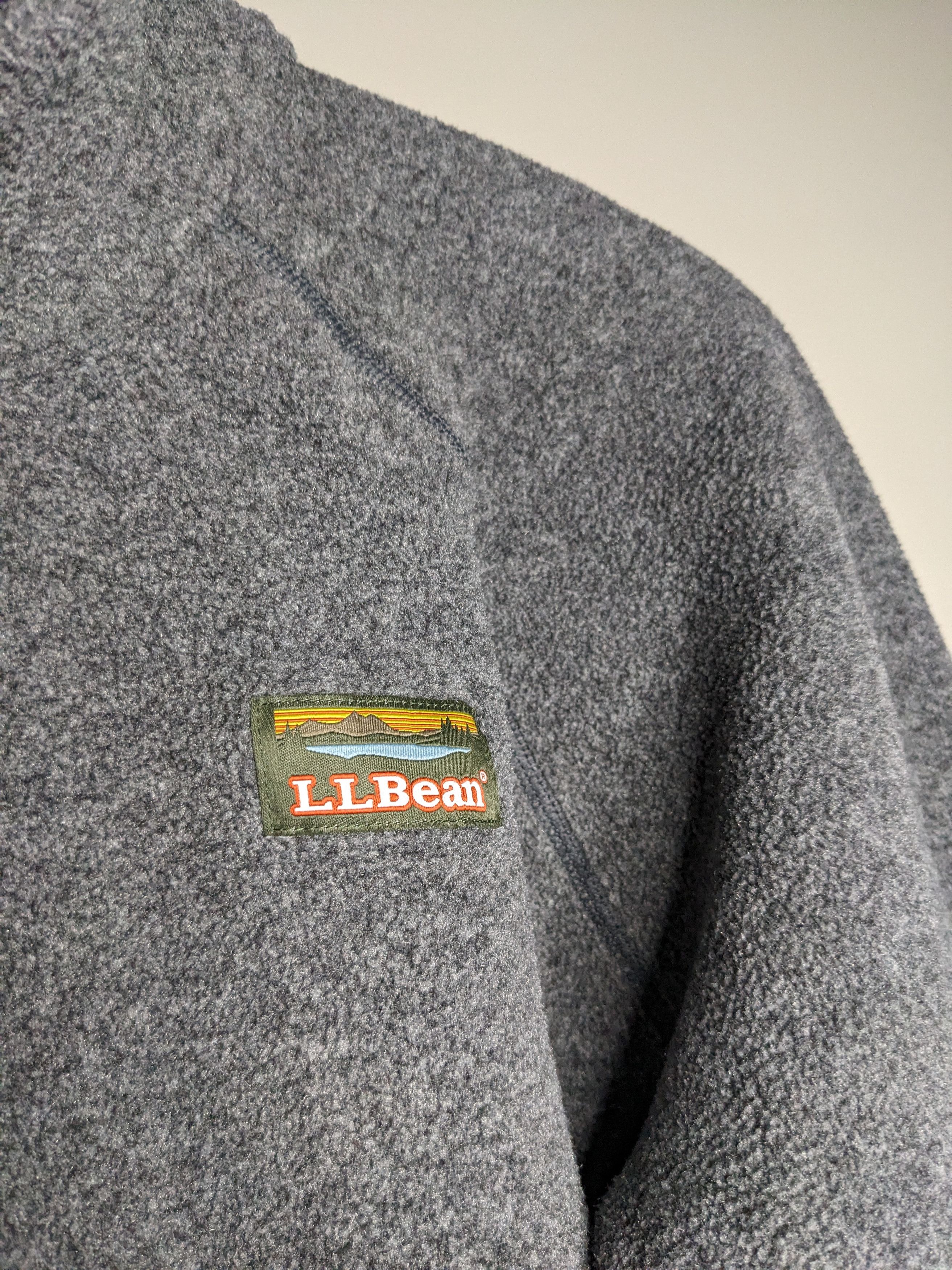 L.L. Bean LL Bean Mountain Classic Fleece Half Zip Sweater Medium 1/2 Size M / US 6-8 / IT 42-44 - 3 Thumbnail