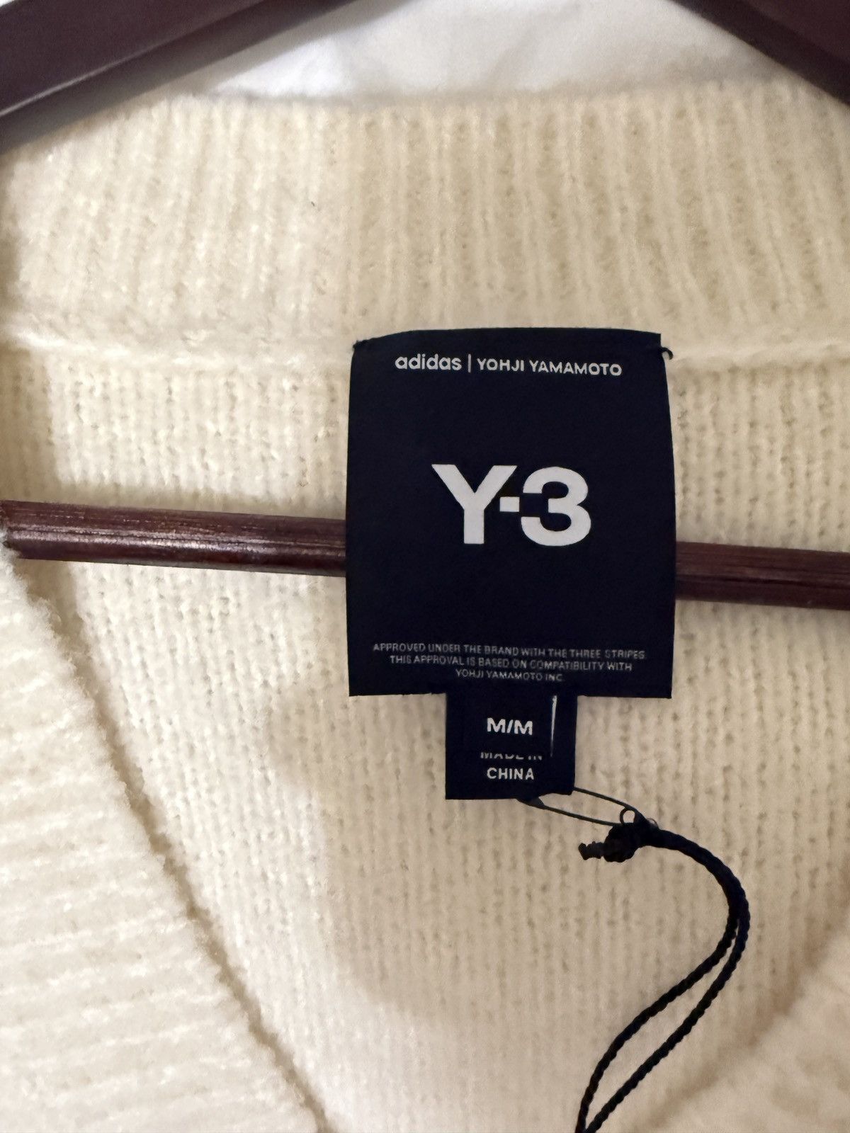 Adidas × Y-3 rare Y-3 x adidas Graphic Knit Cardigan Size US M / EU 48-50 / 2 - 3 Thumbnail