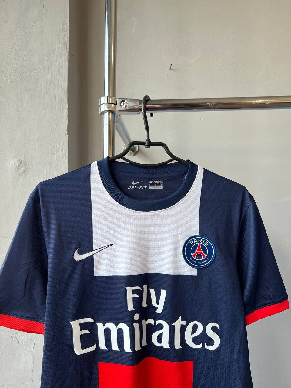Nike 2013/14 PSG PARIS SAINT GERMAIN HOME SOCCER JERSEY SHIRT S Size US S / EU 44-46 / 1 - 3 Thumbnail
