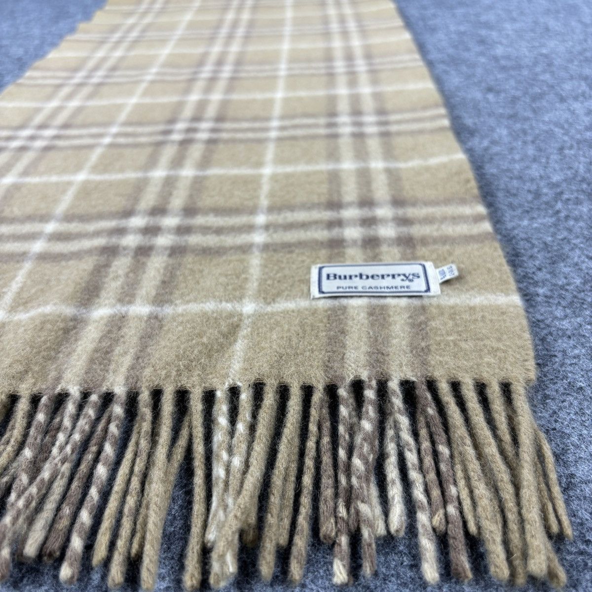 Burberry × Vintage Burberry Scarf # D739 # Muffler # Neckwear # Nova Check Size ONE SIZE - 9 Thumbnail