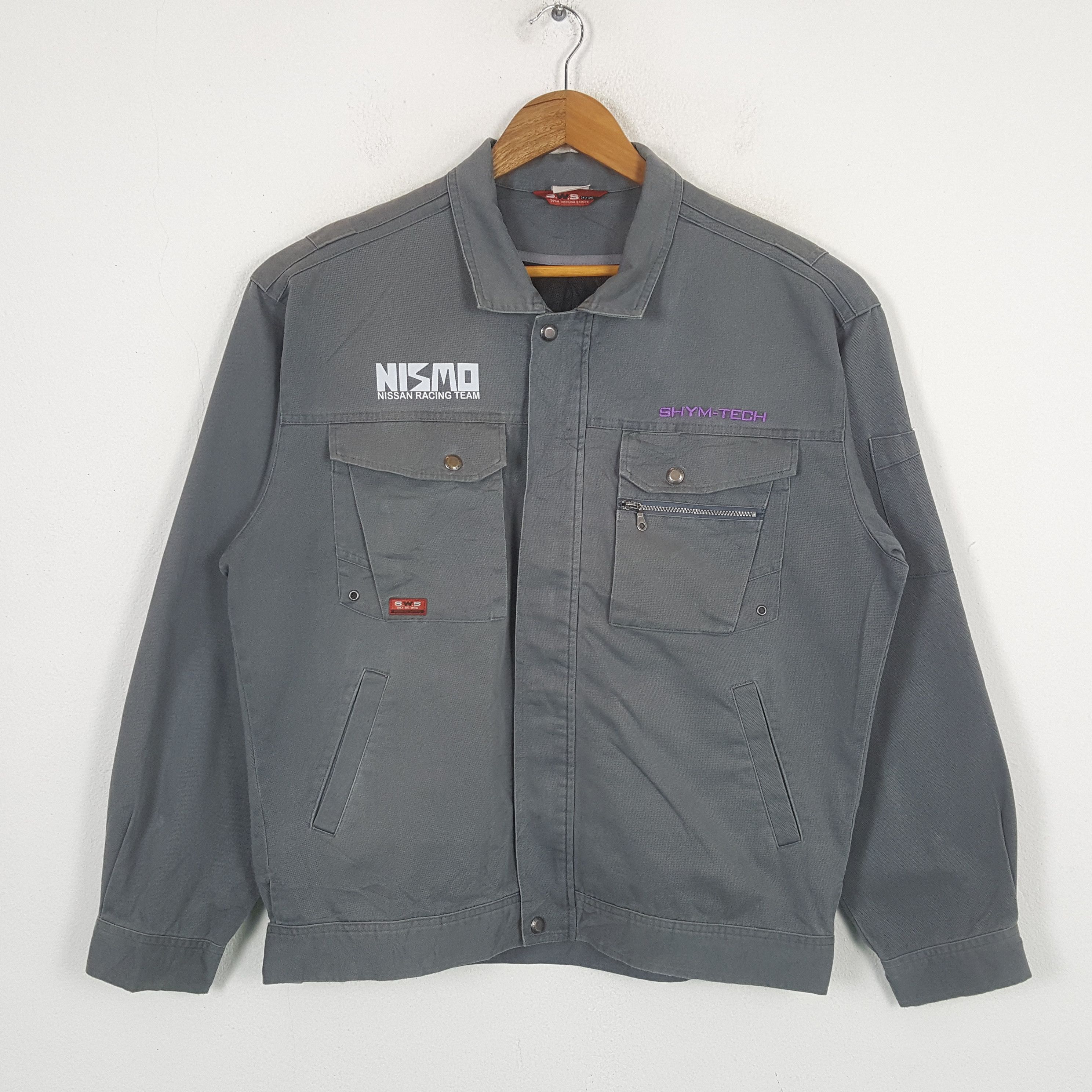 Japanese Brand × Vintage Vintag NISMO NISSAN RACING TEAM Japan Custom Jacket c283n8 Size US L / EU 52-54 / 3 - 3 Thumbnail
