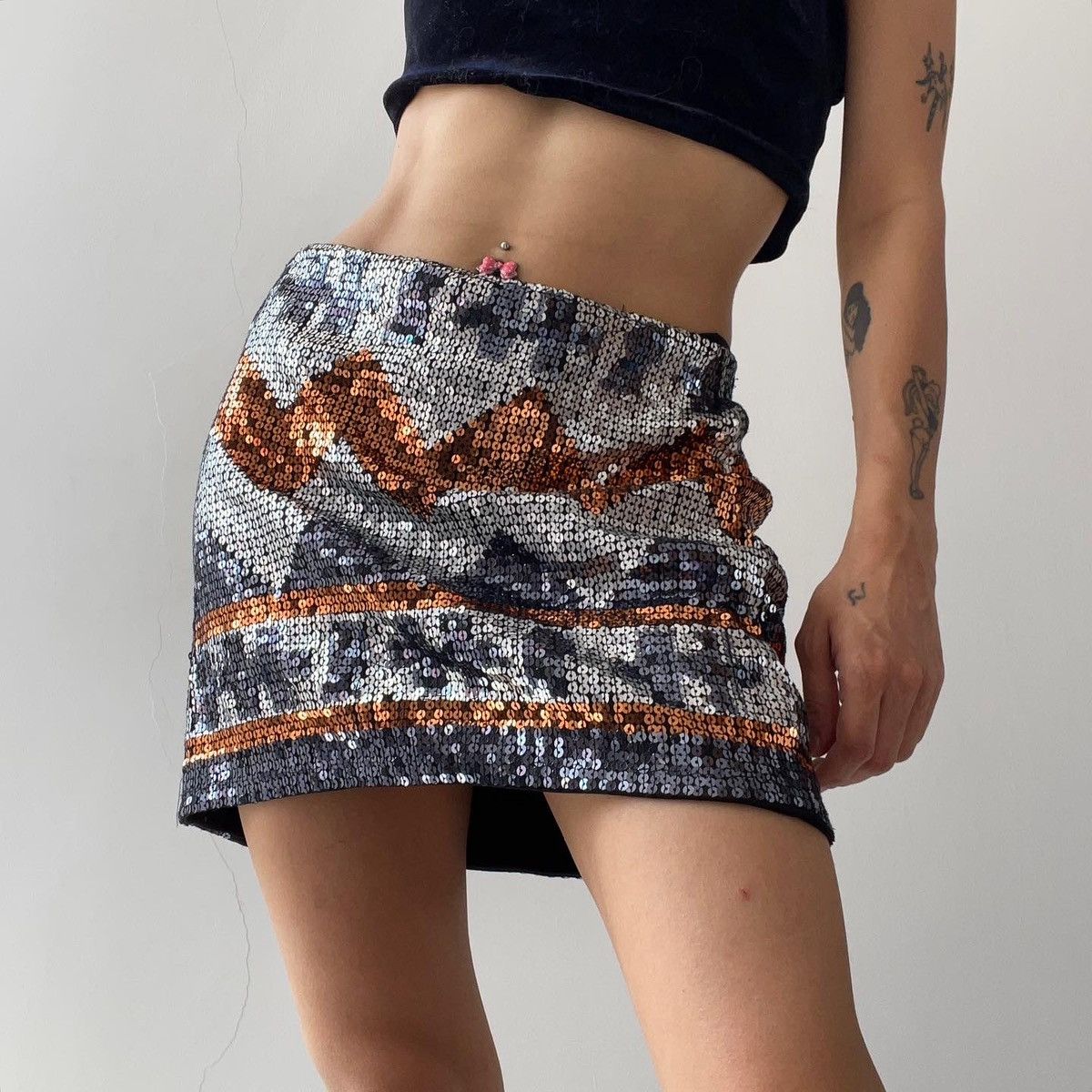 Vintage Y2k skirt Size 26" / US 2 / IT 38 - 1 Thumbnail