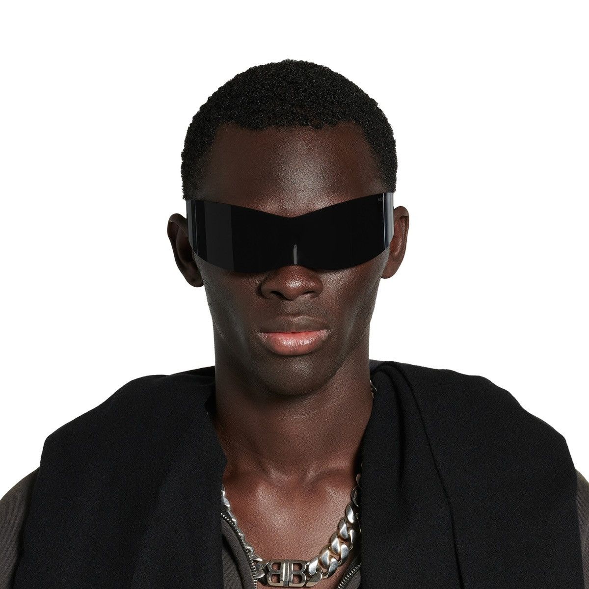 Balenciaga Balenciaga Panther mask sunglasses | Grailed