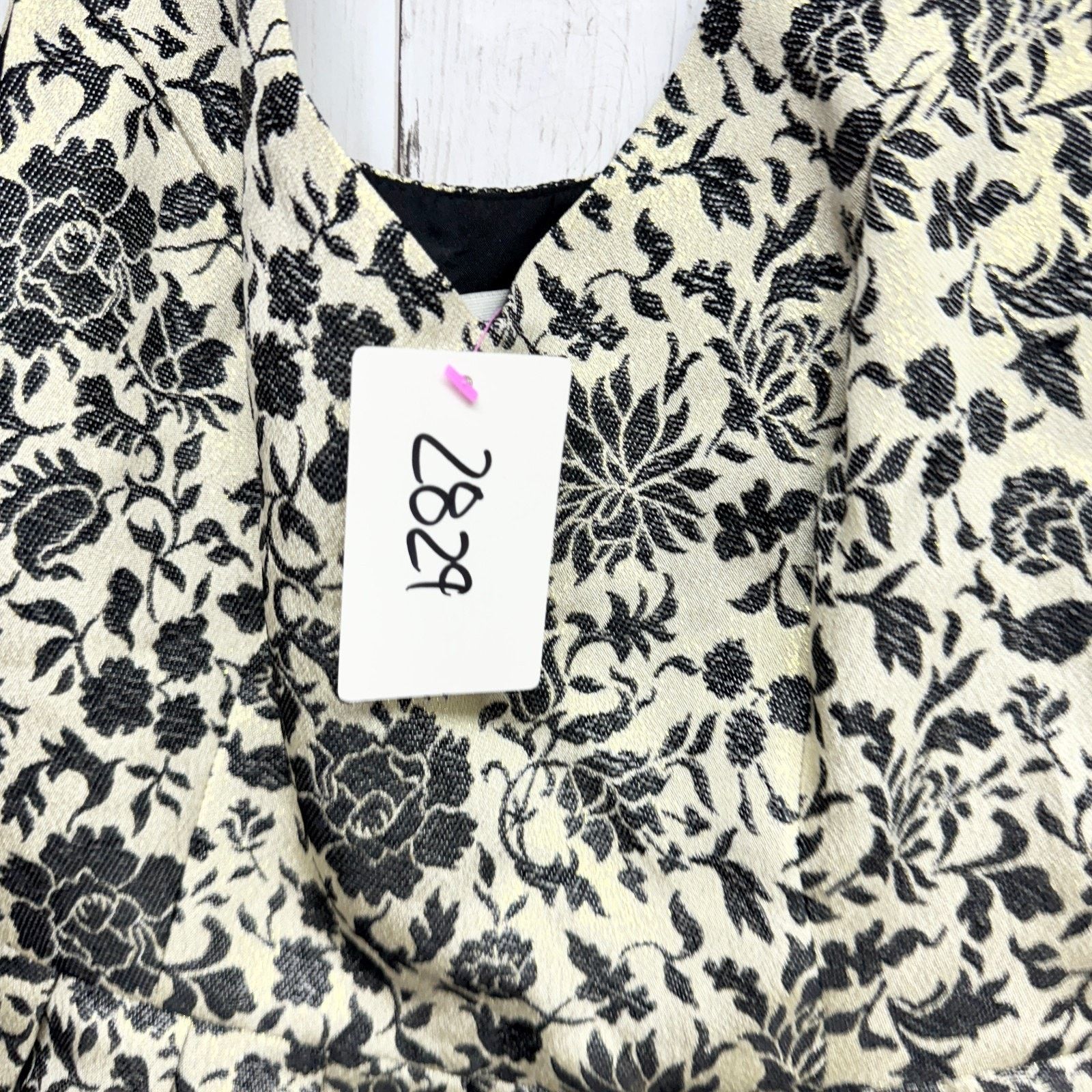BB Dakota New Jack by BB Dakota Dress Sz 2 V-Neck Wide Strap Mini Size XS / US 0-2 / IT 36-38 - 2 Thumbnail
