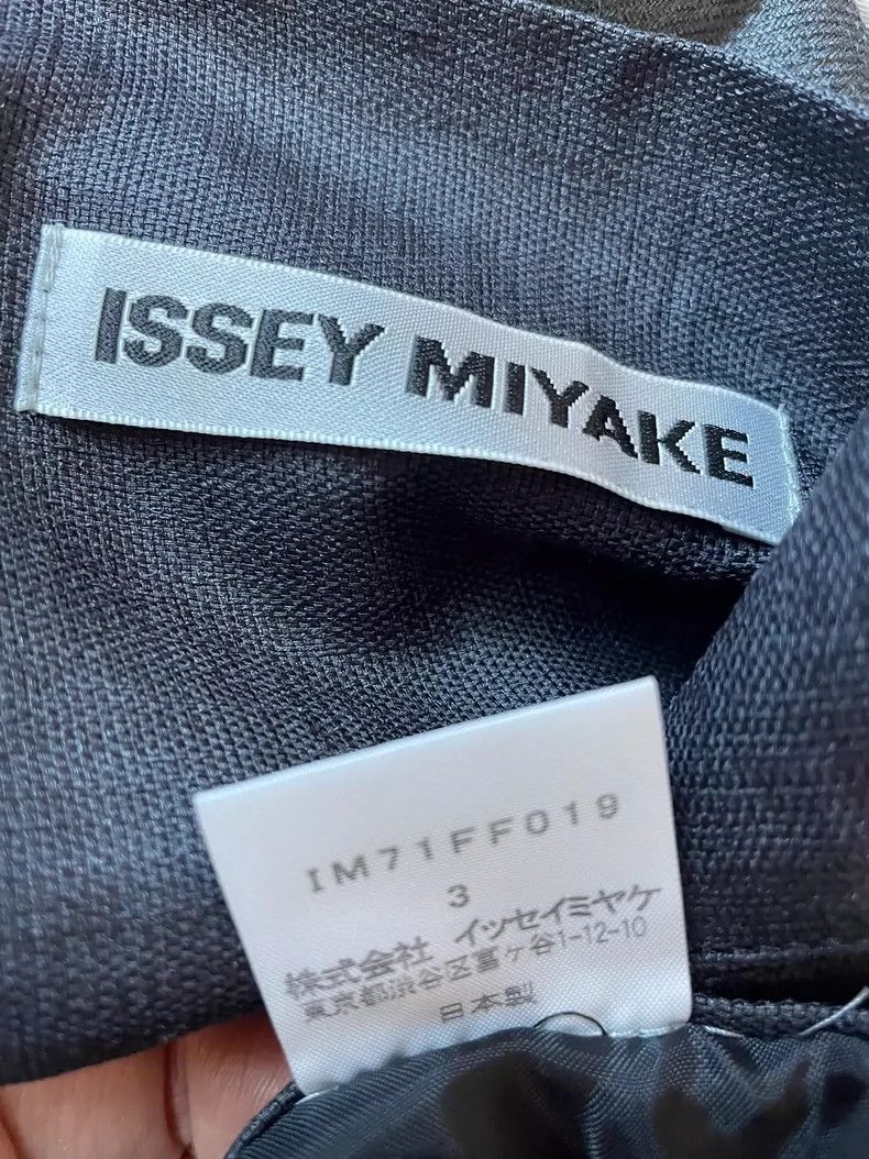 Issey Miyake issey miyake size:3 Dark grey wide-leg pants 2505-Nextarro Size 42" / US 20 - 4 Thumbnail