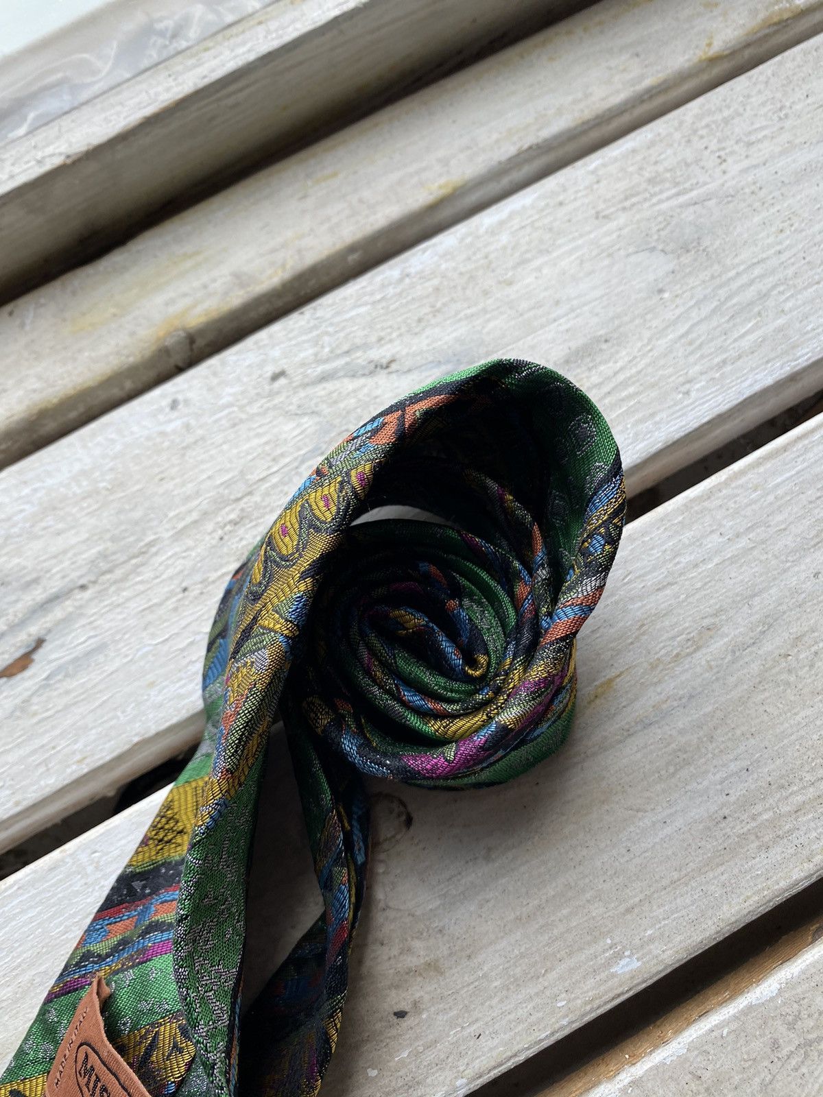 Missoni 🚨VERY RARE MISSONI SILK TIE VINTAGE Size ONE SIZE - 4 Thumbnail