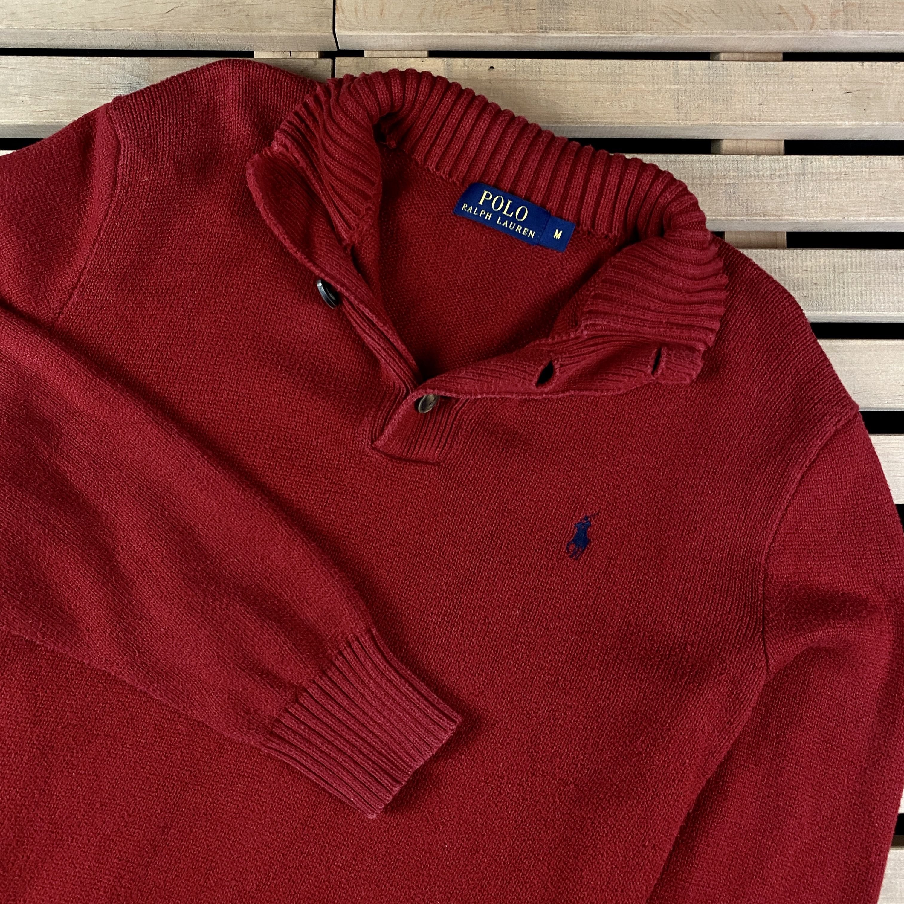 Polo Ralph Lauren × Ralph Lauren Mens Sweater Jumper High-Neck Polo Ralph Lauren Size M Size US M / EU 48-50 / 2 - 2 Thumbnail