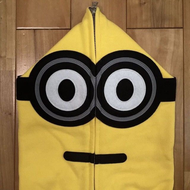 Bape BAPE × Minions Milo Full Zip Hoodie a bathing ape Size US S / EU 44-46 / 1 - 2 Thumbnail