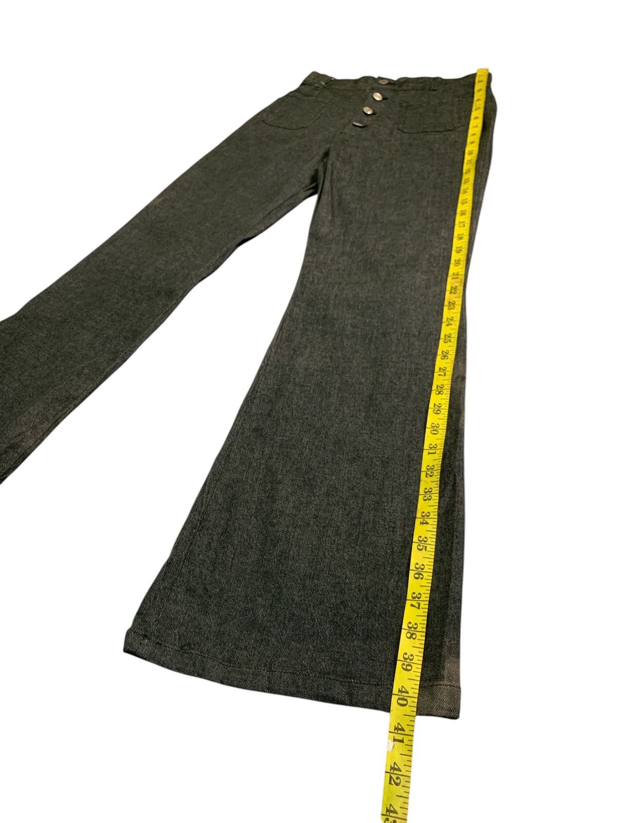 Japanese Brand Rare Design Vintage Sugarless Gal Bootcut Pants Size 27" / US 4 / IT 40 - 8 Thumbnail