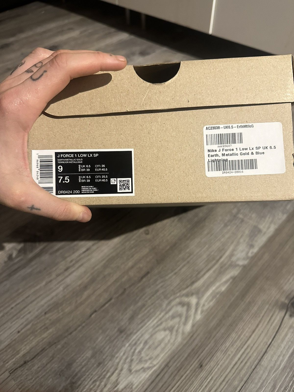 Jacquemus × Nike Nike x Jacquemus J Force 1 Low LX SP Size US 7.5 / EU 40-41 - 12 Thumbnail