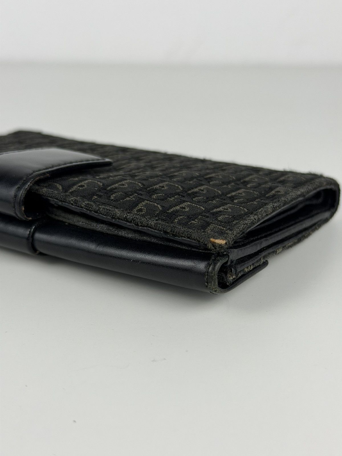 Dior Dior Galliano era street chic monogram long trifold wallet Size ONE SIZE - 16 Thumbnail