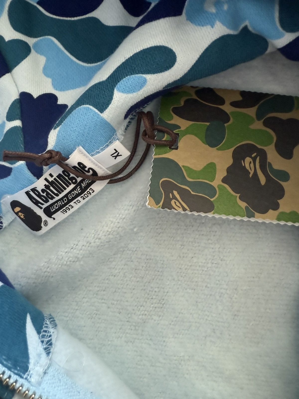Bape Bape ABC Camo Tiger full zip Size US XL / EU 56 / 4 - 7 Thumbnail