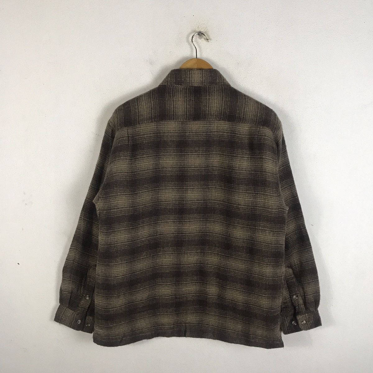 Japanese Brand × Kansai Yamamoto × Vintage 🔥Rare🔥Vintage Kansai Yamamoto Wool Flannel Jacket Size US M / EU 48-50 / 2 - 2 Thumbnail