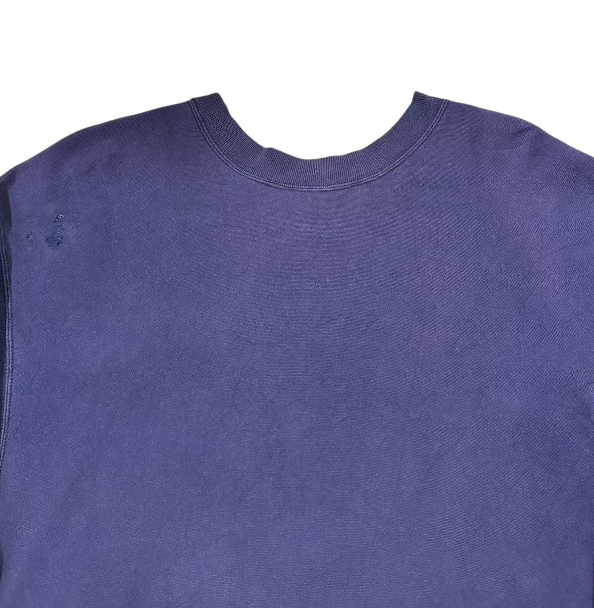 Carhartt × Vintage Vtg🔥Carhartt Reverse Weave Navy Blue Pullover Sunfaded Size US L / EU 52-54 / 3 - 9 Thumbnail