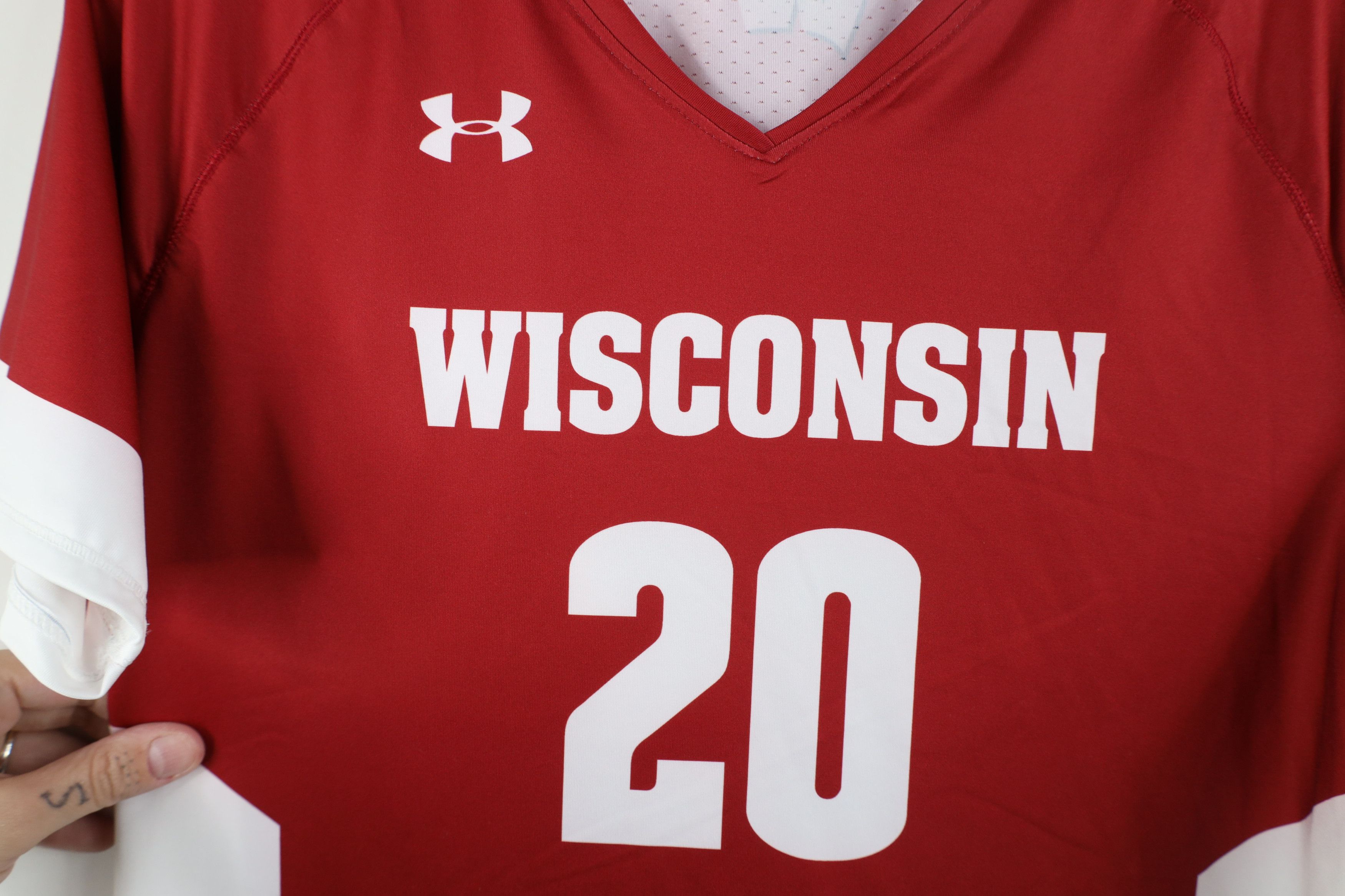Under Armour New Sample Under Armour University of Wisconsin Jersey Size S / US 4 / IT 40 - 6 Thumbnail
