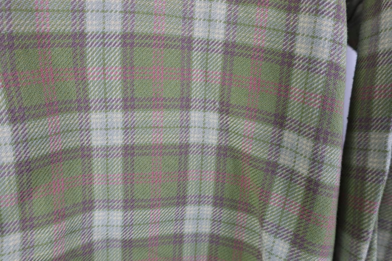 Lands' End Vintage 90s Lands End Collared Button Shirt Green Plaid Size XL / US 12-14 / IT 48-50 - 5 Thumbnail