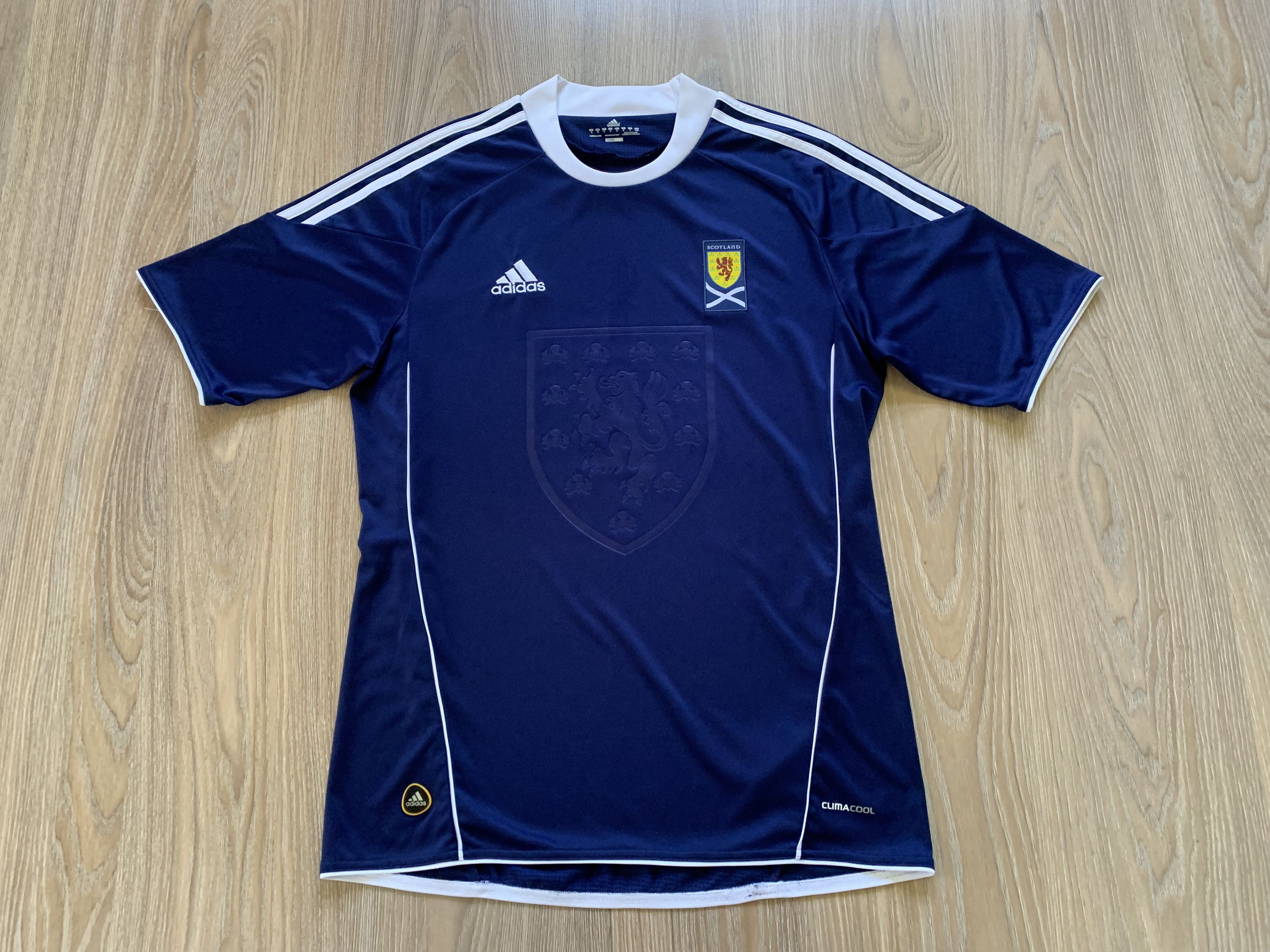 Adidas Adidas Scotland National Team Home Shirt Jersey 2010 Size US M / EU 48-50 / 2 - 3 Thumbnail