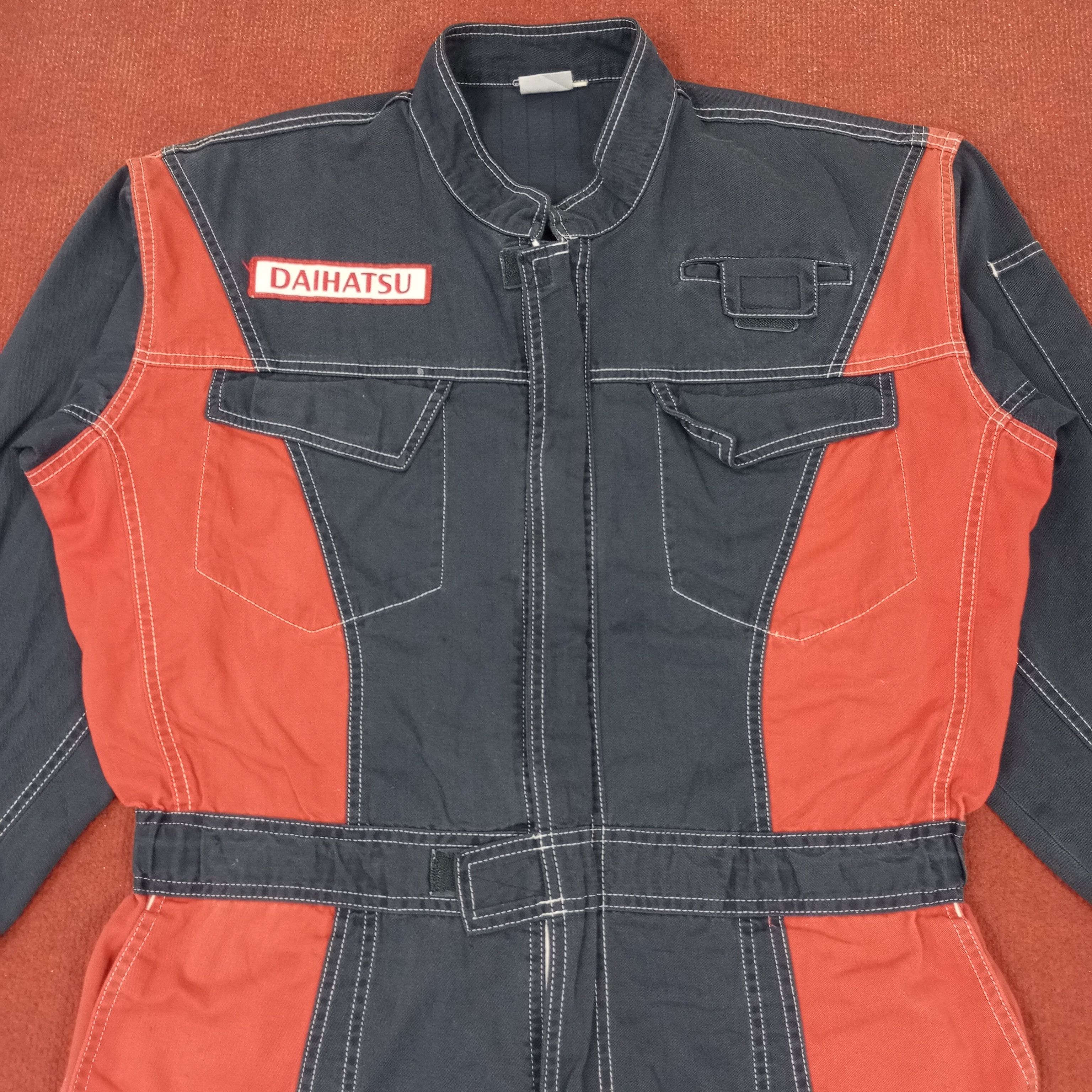 Japanese Brand × Vintage Daihatsu Japanese Motorsports Coveerall Jacket Size US XL / EU 56 / 4 - 2 Thumbnail