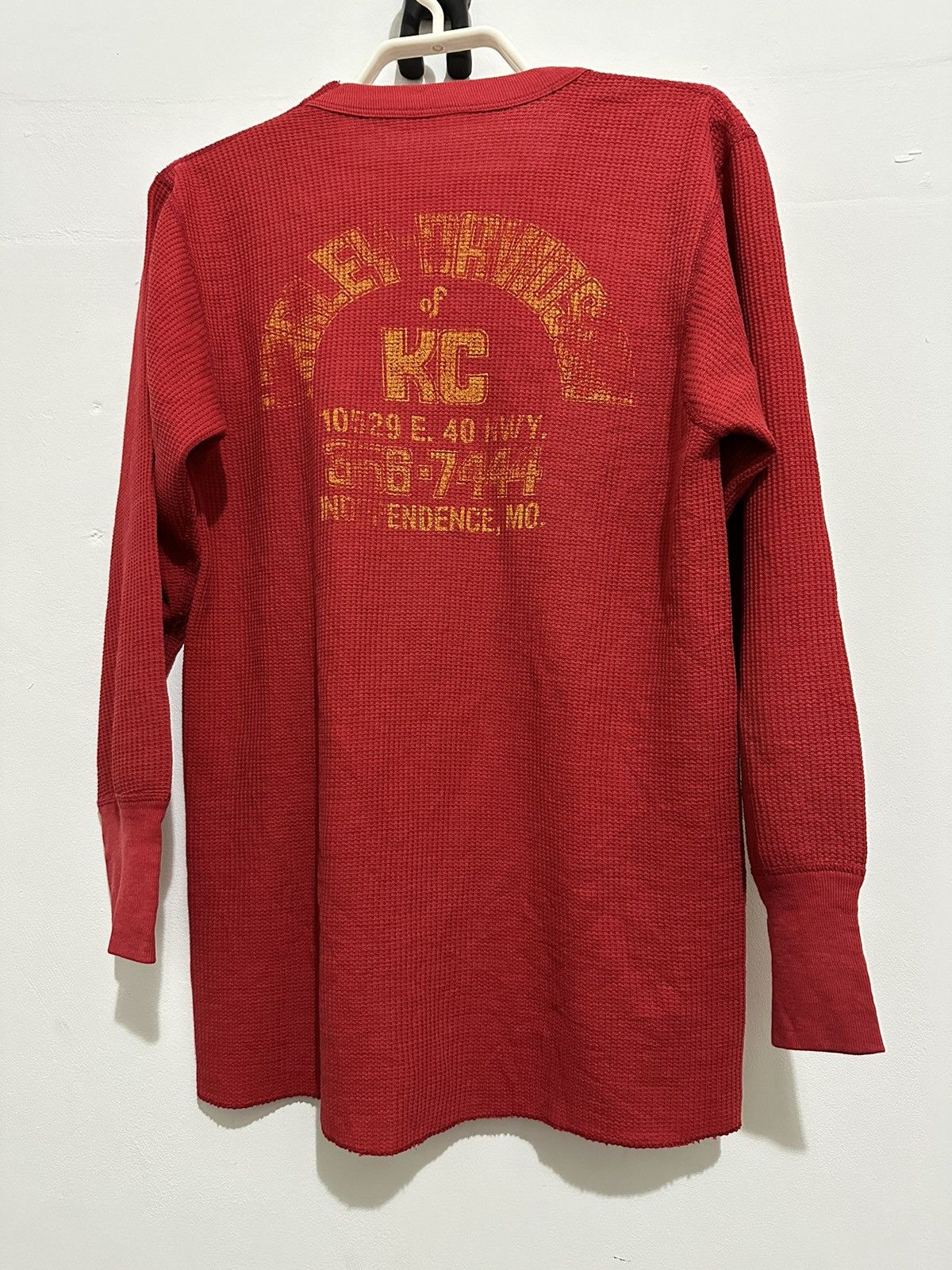 Harley Davidson Vintage Rare 80’s Harley Davidson Thermal LongSleeve T-Shirt Size US M / EU 48-50 / 2 - 2 Thumbnail