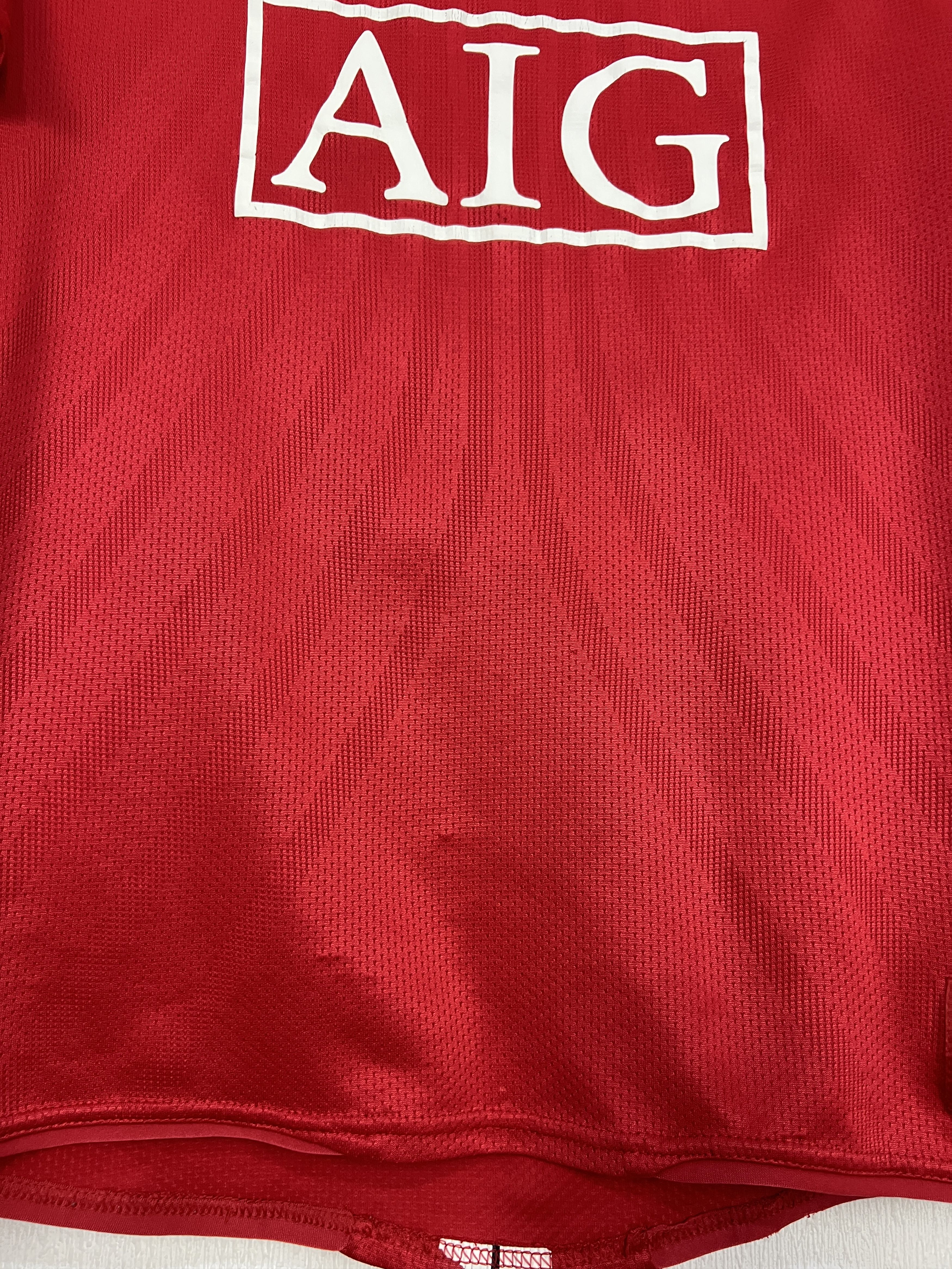 Nike Manchester United football shirt 2007 Soccer Jersey Trikot Size US S / EU 44-46 / 1 - 5 Thumbnail