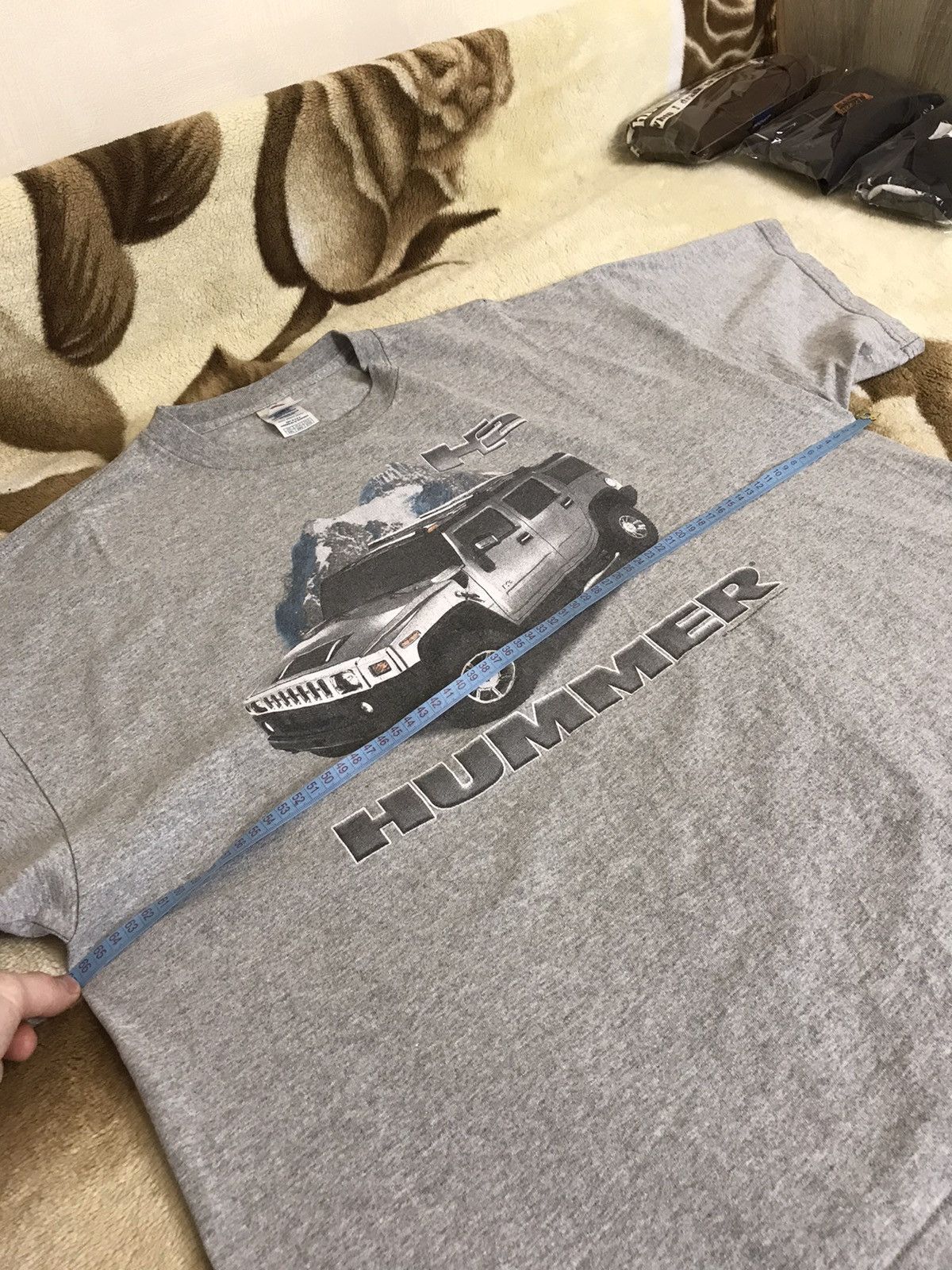 Vintage 🔥 90s Hummer H2 Vintage T Shirt USA Car Jeep Ford Y2K Truck Size US XXL / EU 58 / 5 - 6 Thumbnail
