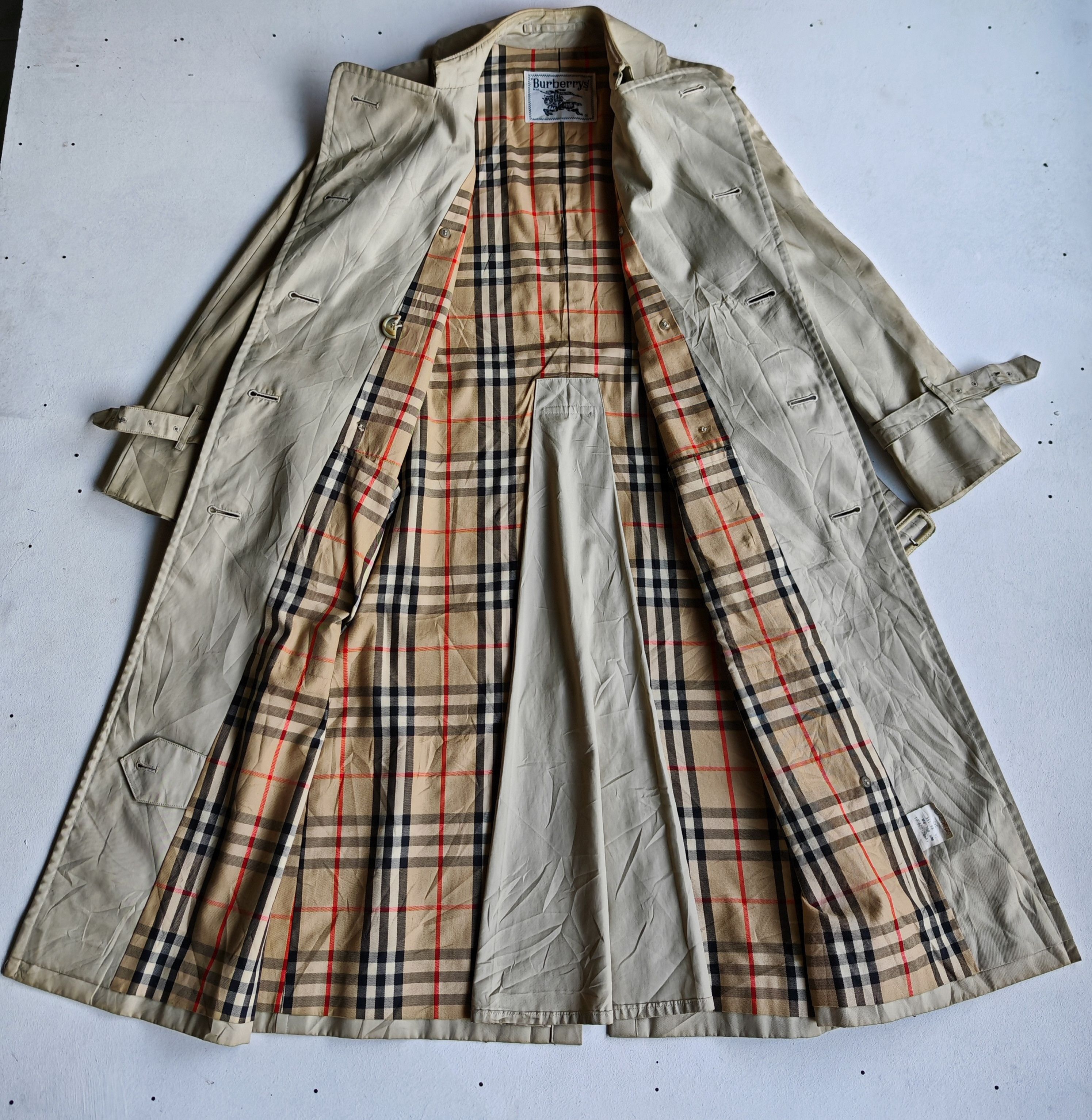 Burberry Burberrys Nova Check Coat Jacket Size US S / EU 44-46 / 1 - 7 Thumbnail